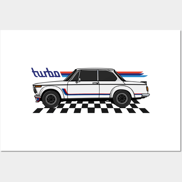 BMW 2002 Classic Wall Art by HSDESIGNS